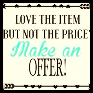 🙌🏼💖I take reasonable offers!🙌🏼💖